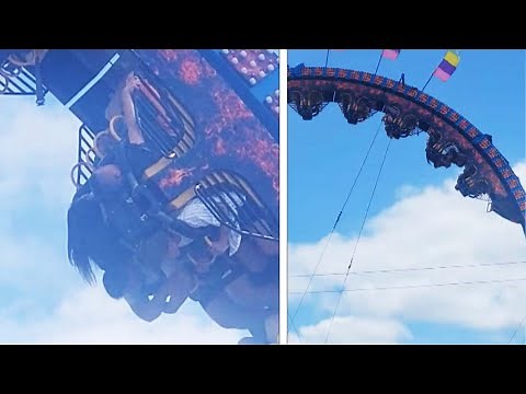 Roller Coaster Riders Stuck Upside Down for Nearly 4 Hours