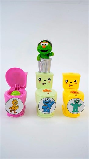 Satisfying With Unboxing Sesame Street Toys | Sesame Street Toy Collection Review ASMR #short #toy