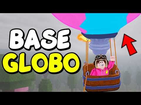 I survived 99 nights living in a hot air balloon! The safest base of all 😎