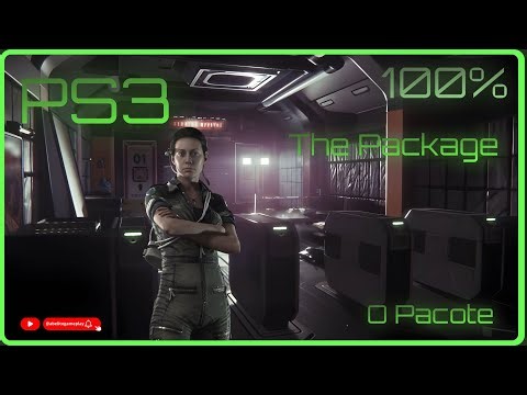 Alien Isolation PS3 #79 | DLC THE PACKAGE (O Pacote) | Como Fazer 100% com AMANDA