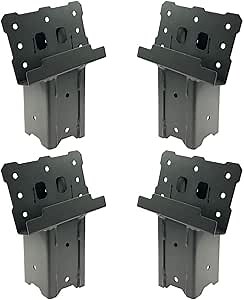 Highwild Platform Brackets Multi-Use 4x4 Compound Angle Brackets for Deer Stand, Hunting Blinds, Observation Decks & Outdoor Platforms