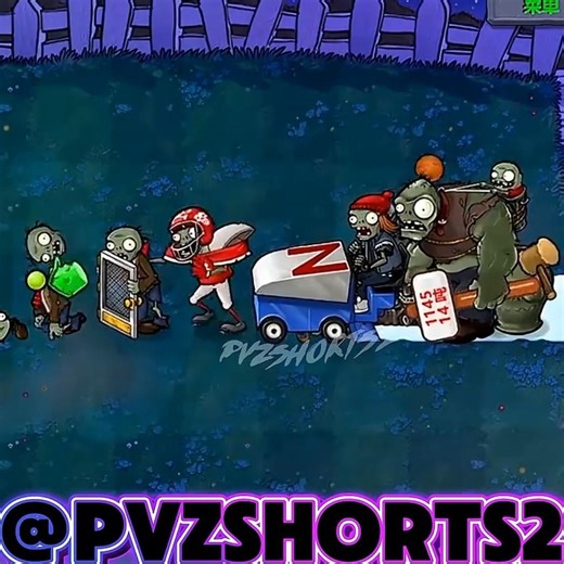 Peashooter Challenge Zombies #pvz #pvz2 #youtube #youtubeshorts