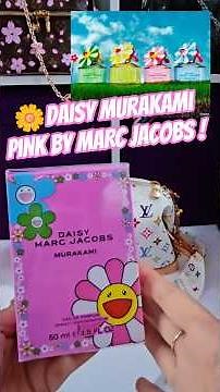 DAISY MURAKAMI PINK by MARC JACOBS UNBOXING! 🩷🌼🌈 #marcjacobs X #murakami