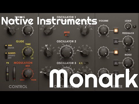 Monark Analog Monosynth by Native Instruments (No Talking)