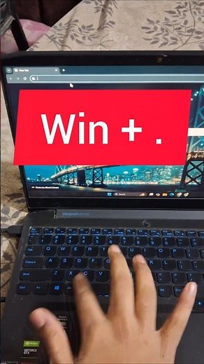 How to use the emoji menu on a Windows 11/10 PC! (secret keyboard shortcut)