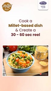 Attention Home Chefs - The Millets Cooking Contest is here! Cook. Click. Share. Win. Bring your creativity to the kitchen and turn the humble millets into wholesome masterpieces. General Instructions to Participants 1. Follow Elgi Ultra on Instagram to actively participate in the contest. 2. Cook a millet-based dish. Use any variety of the millets as the main ingredient. 3. Make a reel of 30 – 60 seconds. Show the cooking process, final dish or both. 4. Post the reel on Instagram by tagging @Elg