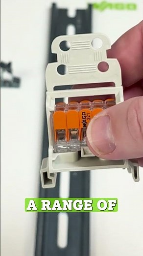 New little connector ✨ 221 10way DIN- rail Mount...