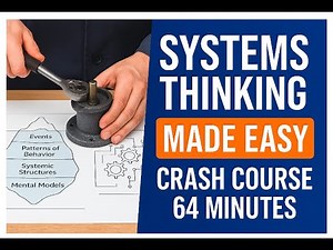 Mastering Systems Thinking: Iceberg Model, System Elements & Why It Matters - Crash Course- 64 mins