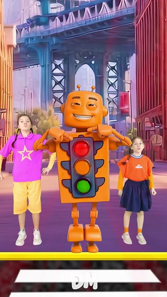 Traffic lights | Kids Songs And Nursery Rhymes | ‪@dominoki‬