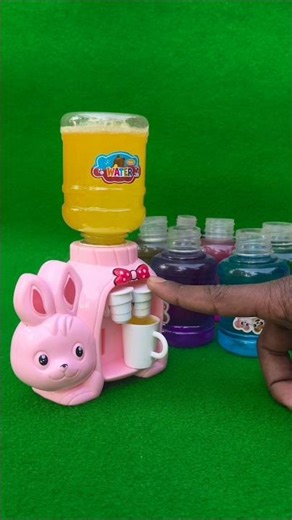 Mini Juice Rabbit Color Setup🐇Colorful Juice Bottles Setup(mc-821)#shorts #asmr