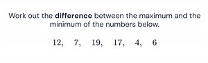 Work out the difference between the maximum and the minimum of ... | Filo