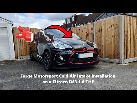 Forge Motorsport Air Intake Installation - Citroen DS3 1.6 THP (INSANE SOUNDS)