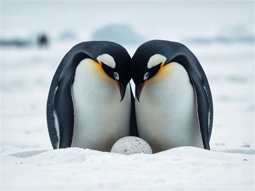 Beyond the Usual Pair: How Penguins Care for Their Chicks