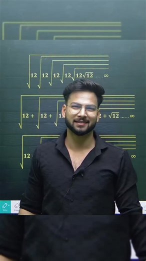 ScaleUp App on Instagram: "This Math Trick Will Save You 10 Minutes in Your Next Exam! ⏳🔥 . . Tired of complex algebra? Solve infinite root problems in seconds! 🧠⚡ In this quick tutorial, we break down three common types of square root series that often appear in competitive exams like SSC, Banking, and more. Whether it's multiplication, addition, or subtraction under the root, you'll learn the "secret sauce" to find the answer instantly without picking up a pen! What you’ll learn: How to solv