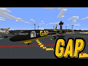 Лучший мод на самолёты в Майнкрафт. Обзор ( гайд ) мода Golden Airport Pack ( GAP )