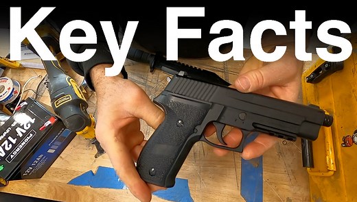Watch KEY FACTS Sig Sauer P226 Pellet Pistol on Amazon Live
