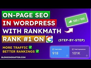 How to Do On Page SEO in WordPress using RankMath Plugin ✅ How to Rank On Google