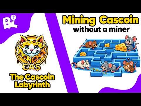 How to mine in the Cascoin Labyrinth | a fun crypto experience