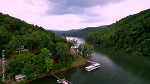Real Estate along banks of Watauga Lake in East Tennessee near Johnson City, Elizabethton, Kingsport and Bristol Tennessee