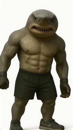 Meet Tralaliro… The Shark-Man You Won’t Believe Exists 😱🦈