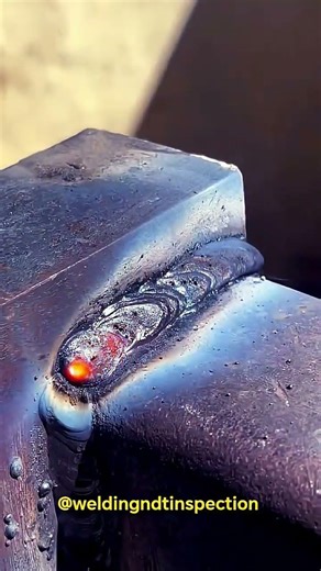 Amazing stick welding skill! #shorts #ytshorts #viral @WeldingNDTInspection