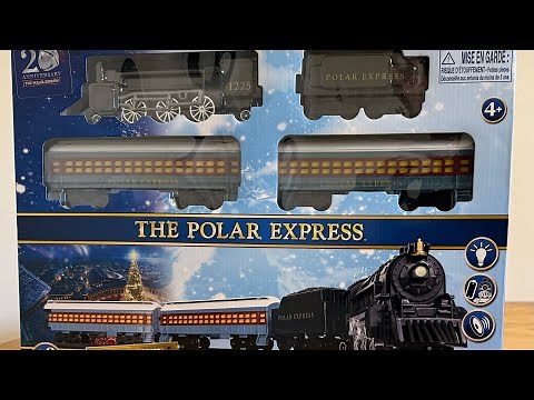 Review of The Polar Express Battery Operated Train Set - Lionel 7-11925- 20th Anniversary