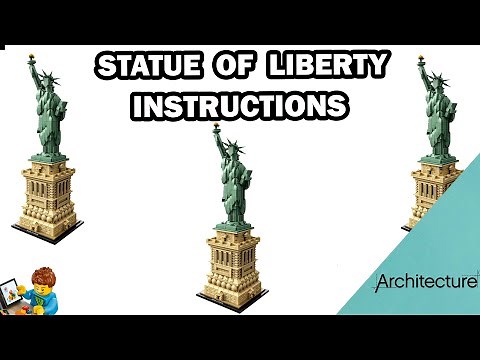 LEGO INSTRUCTIONS -Statue of Liberty - ARCHITECTURE - LEGO Set 21042