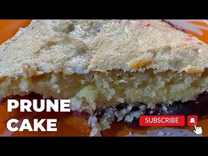 I make this prune cake often 🍰 it's easy and very tasty