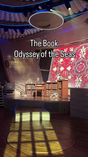 The Book in Two70 on Odyssey of the Seas! An explosion of music, circus, singing and dancing! Have you seen this on Odyssey? We loved it! #stage #cruise #thebookodysseyoftheseas #odysseyoftheseas #royalcaribbean @Royal Caribbean