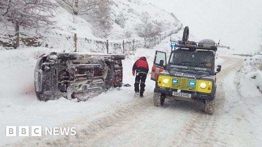 Storm Emma: UK snow could reach 50cm as conditions worsen