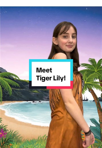 Meet Tiger Lily! 🌺 She’s the babe with the power ✨ Captain Hook definitely doesn’t know who he’s messing with! 🏴‍☠️ #panto #pantomime #tigerlily #theatre #peterpan