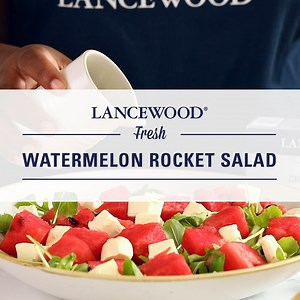 Looking for a refreshing summer recipe that includes SA’s No.1 Cream Cheese? Our Watermelon & Rocket Salad is perfect as a braai day accompaniment or sunny day snack. Delicious & super easy to make! Download the recipe here: https://lancewood.co.za/recipes/fresh-watermelon -rocket-salad/ | LANCEWOOD