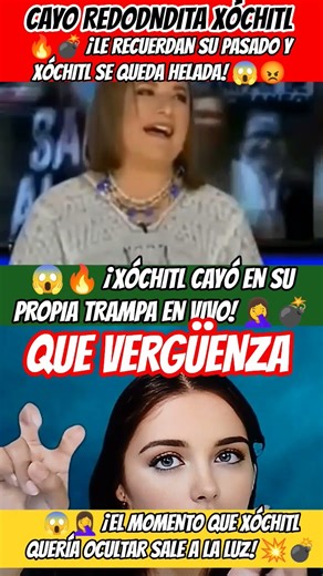 😱🔥 ¡XÓCHITL CAYÓ EN SU PROPIA TRAMPA EN VIVO! 🤦‍♀️💣