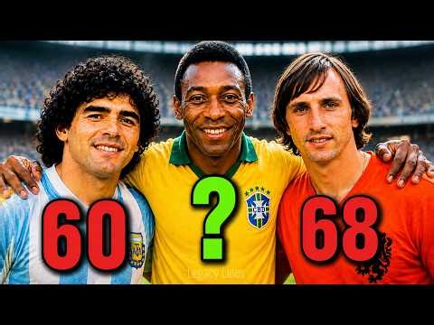 Pelé, Maradona & Cruyff Timeline (1940-2025) | The Kings of Football