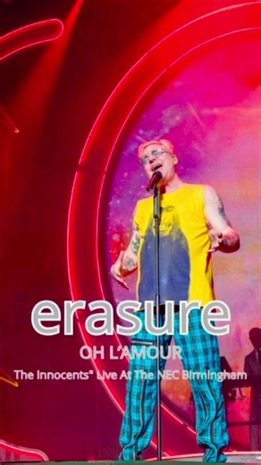 Erasure - Oh L'amour Live in Birmingham 1988