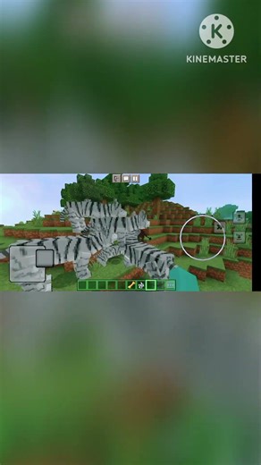 How To Tame White Tigers In MINECRAFT #cosplayer#aestheic