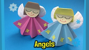 Paper Angels for Christmas crafting :) | Paper Magic