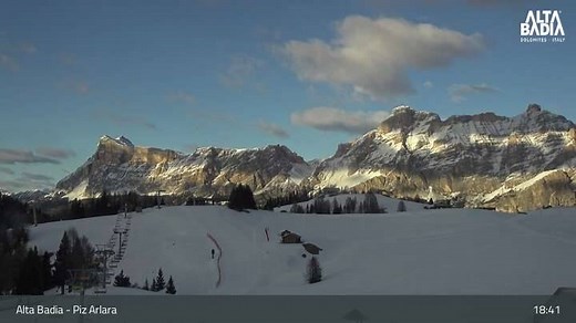 Webcam Piz Arlara, Alta Badia, 2.040 m - bergfex