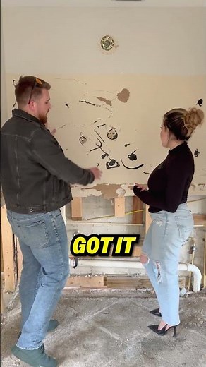 Removing big mirrors can leave you with glue stuck to the drywall!