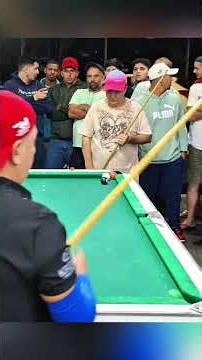 The little guy from Bahia gave a lesson on how to get out of a tight spot using three cushions 🔥 ...