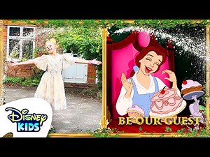 👑🌹 Beauty and the Beast’s Be Our Guest Sing-along | ‪@disneykids‬ 🎤