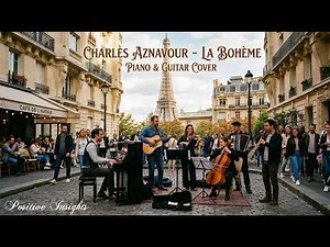 La Bohème - Charles Aznavour | Beautiful Piano & Acoustic Guitar Cover🎸