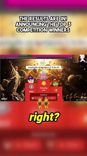 The suspense is OVER! See who clinched the top spots in this epic contest! 🏆