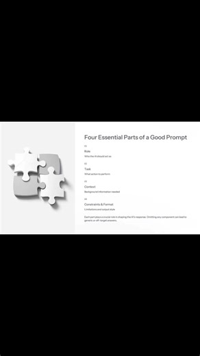 The Perfect Structure of a ChatGPT Prompt 🤖 | Write Better Prompts Instantly