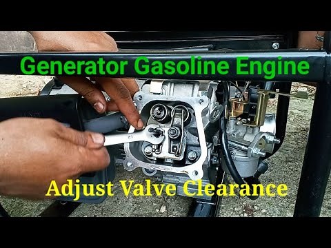 Adjust valve clearance/Generator Gasoline Engine