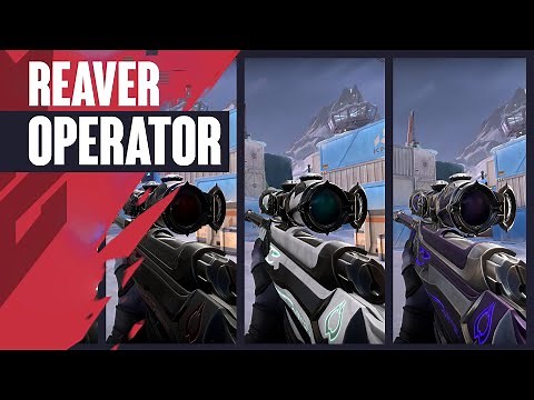 Reaver Operator Skin Showcase [4K] - Valorant Reaver Skins