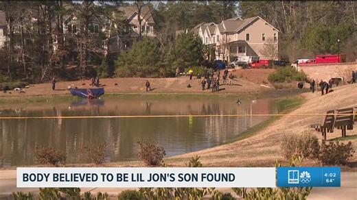 Lil Jon issues statement after police say body believed to be his son was recovered in Milton pond