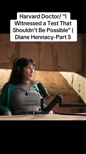 Harvard Doctor/ “I Witnessed a Test That Shouldn’t Be Possible” | Diane Hennacy-Part 5#news #podcast #viral #fyb
