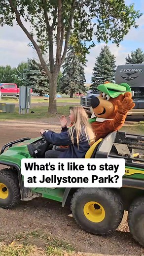 Yogi Bear’s Jellystone Park in Sioux Falls, SD is the perfect family entertainment destination. [sponsored] In addition to accommodations like full hookup RV sites and cozy cabins, they have family-friendly attractions like mini-golf, a jumping pillow, and water attractions that are all included with your stay. If you still have time in your schedule, check out their planned activities, too. During the fall, when we visited, we enjoyed their trick or treat event, a huge corn maze, and we were ev