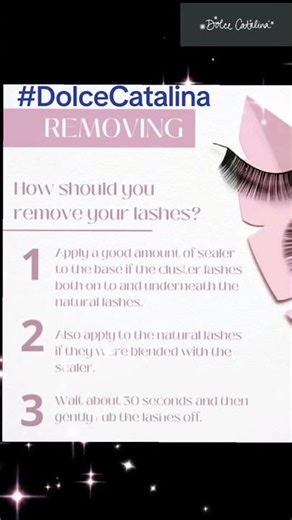 "Effortlessly Remove Lash Extensions: Step-by-Step Guide #ClusterLashes #LashTips"